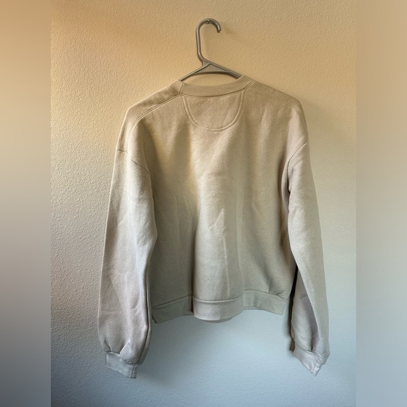 American Apparel Budweiser sweatshirt cream and red size medium - Picture 4 of 4